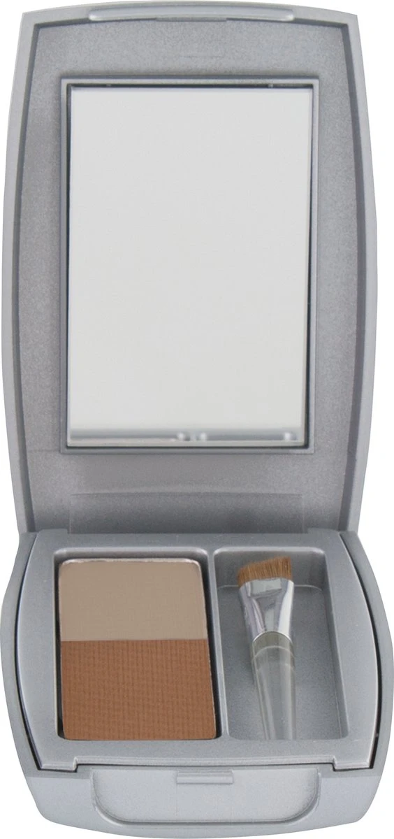 Herome Eye Care Wenkbrauw Poeder Middenbruin - Compact Brow Powder Medium Brown - Waterproof Verrijkt Met Panthenol - Volumineuze Wenkbrauwen 4 Herome Eye Care Wenkbrauw Poeder Middenbruin - Compact Brow Powder Medium Brown - Waterproof Verrijkt Met Panthenol - Volumineuze Wenkbrauwen - Image 2