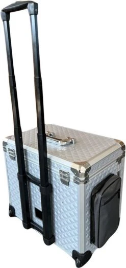 Pedicure Koffer/trolley - Professional Pedicure Case - Zilver Disco -Modecosmetica Winkel 566x1200 4