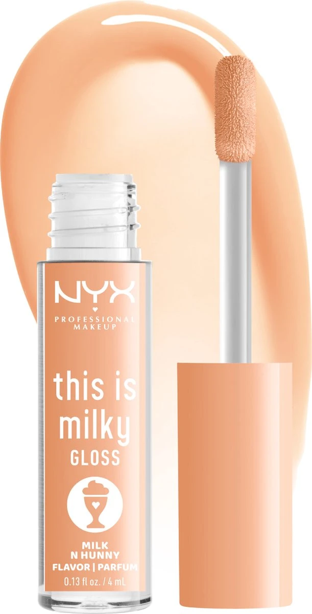NYX Professional Makeup This Is Milky Gloss - TIMG17 Milk N Hunny - Lipgloss - 4 Ml 4 NYX Professional Makeup This Is Milky Gloss - TIMG17 Milk N Hunny - Lipgloss - 4 Ml - Image 2