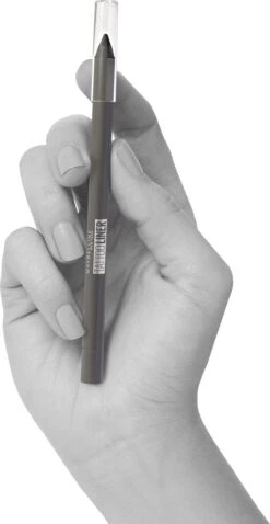 Maybelline Tattoo Liner Gel Pencil - 901 Intense Charcoal - Grijs - Waterproof Oogpotlood 22 Maybelline Tattoo Liner Gel Pencil - 901 Intense Charcoal - Grijs - Waterproof Oogpotlood -Modecosmetica Winkel 620x1200 4