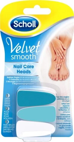 Scholl Velvet Smooth Elektrisch Nagelvijl Navullingen - 1 Set