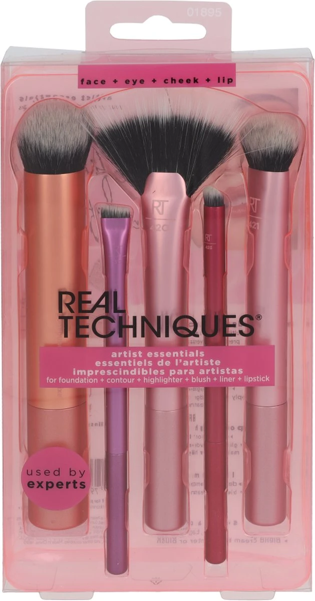 Make-up Borstel Set Artist Essentials Real Techniques (5 Pcs) 9 Make-up Borstel Set Artist Essentials Real Techniques (5 Pcs) - Image 7