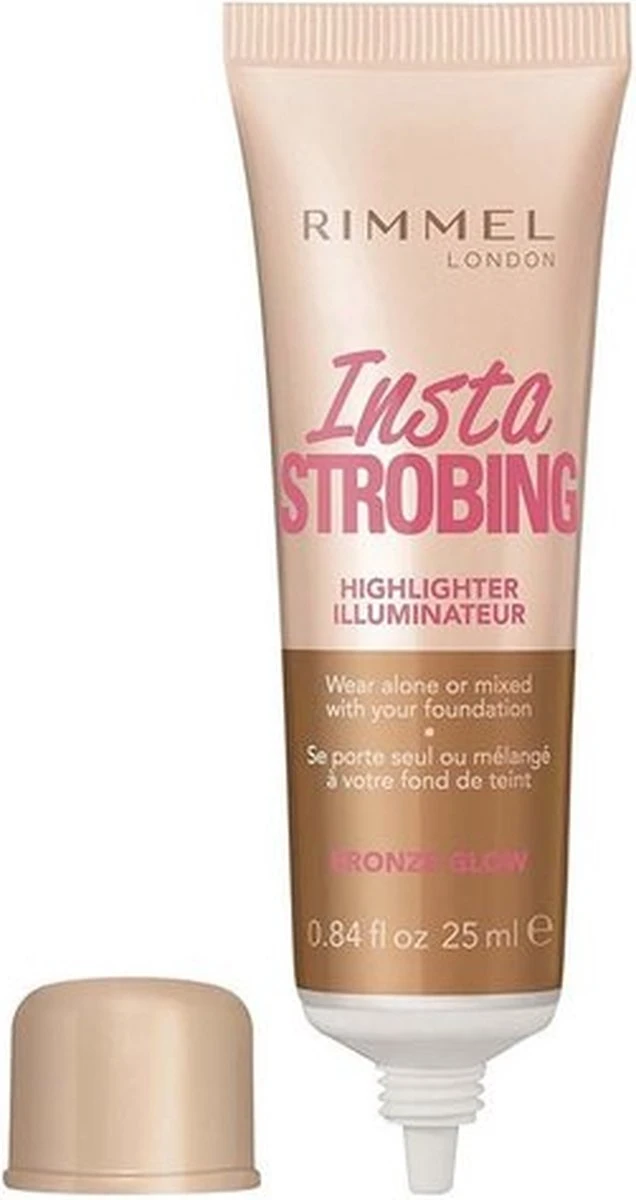 Rimmel London Rimmel Insta Strobing Highlighter - Bronze Glow 4 Rimmel London Rimmel Insta Strobing Highlighter - Bronze Glow - Image 2