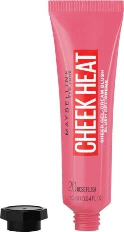 Maybelline Cheek Heat Cream Blush - 20 Rose Flash -Modecosmetica Winkel 645x1200 4