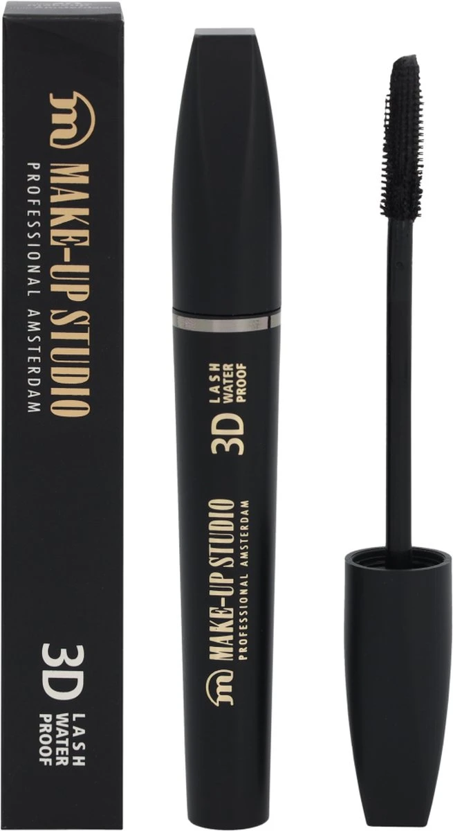 Make-Up Studio 3D Lash Waterproof Mascara - Zwart 5 Make-Up Studio 3D Lash Waterproof Mascara - Zwart - Image 3