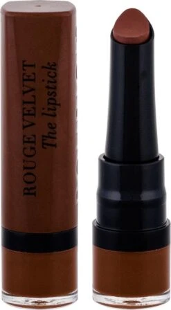 Bourjois Rouge Velvet The Lipstick - 14 Brownette 28 Bourjois Rouge Velvet The Lipstick - 14 Brownette -Modecosmetica Winkel 662x1200 1