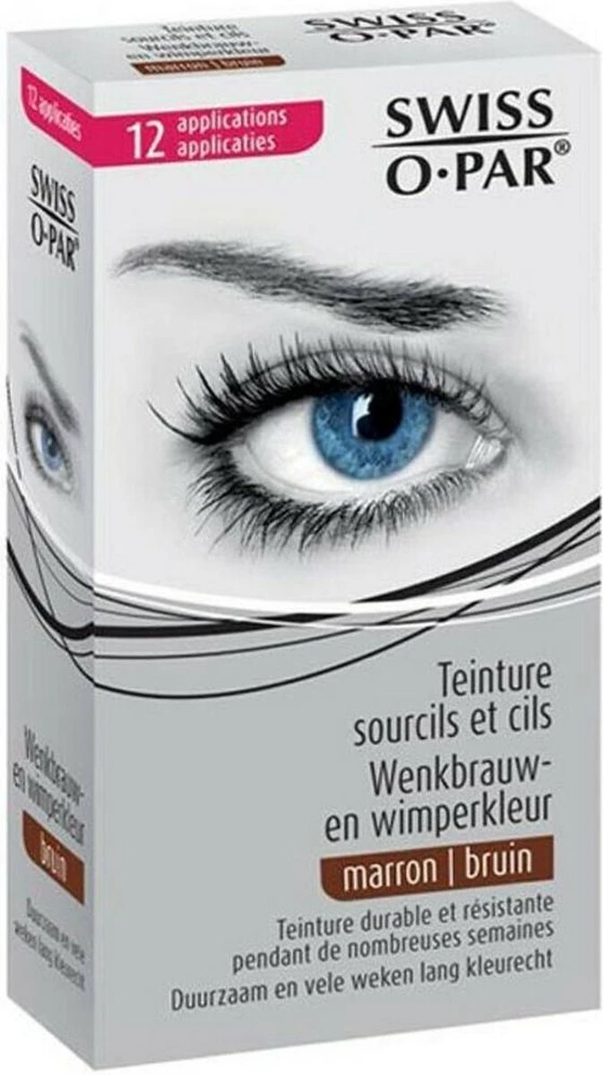 Swiss O Par - Wenkbrauw- En Wimperverf Bruin 1 Set 4 Swiss O Par - Wenkbrauw- En Wimperverf Bruin 1 Set - Image 2