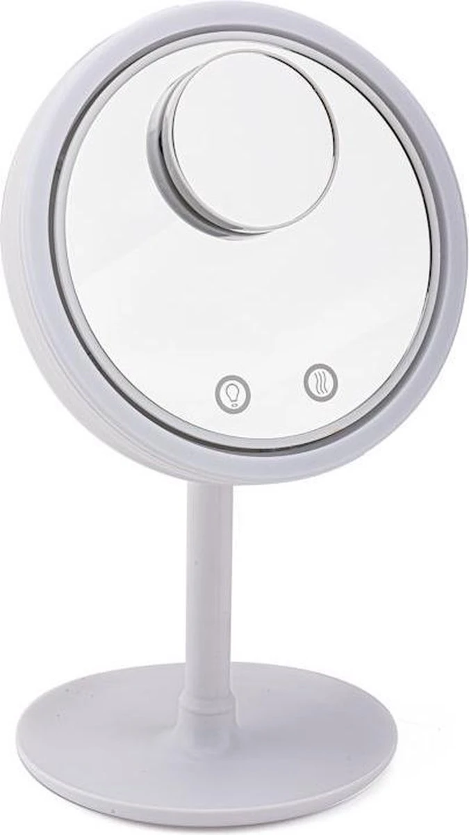 Merkloos Decopatent® Beauty Breeze Mirror - Make-Up Spiegel Met LED Verlichting & Ventilatie - 360° Draaibaar - Make Up 5x Vergrootspiegel 12 Merkloos Decopatent® Beauty Breeze Mirror - Make-Up Spiegel Met LED Verlichting & Ventilatie - 360° Draaibaar - Make Up 5x Vergrootspiegel - Image 10