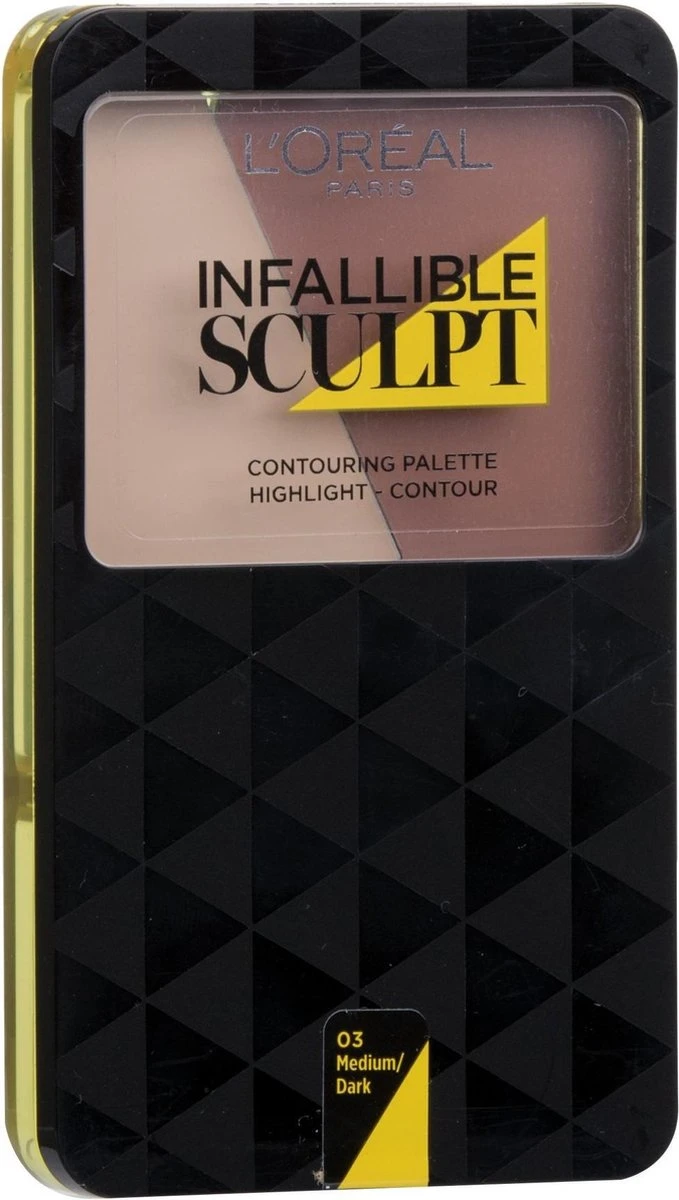 L'Oréal Paris Infallible - 300 Medium - Sculpt Palette 6 L'Oréal Paris Infallible - 300 Medium - Sculpt Palette - Image 4