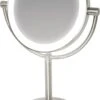 HoMedics MIR8150 Dubbelzijdige Make Up Spiegel Met Verlichting - Vrijstaand - 7x Vergroting - Spiegel Met Ringverlichting -Modecosmetica Winkel 680x1200 5