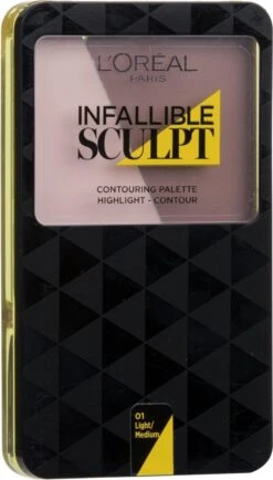 L'Oréal Paris Infallible Sculpt Contouring Palette - 100 Light -Modecosmetica Winkel 683x1200