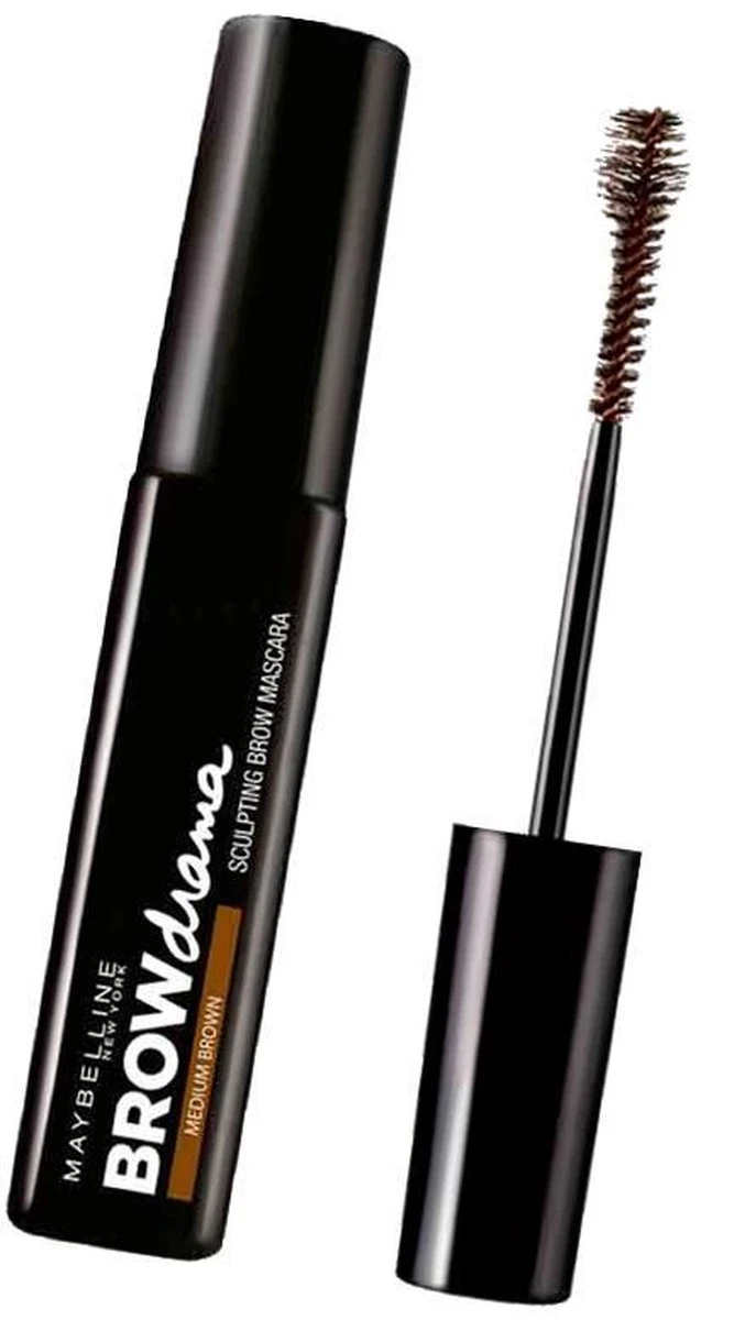 Maybelline Brow Drama Sculpting Wenkbrauw Mascara - Dark Brown 10 Maybelline Brow Drama Sculpting Wenkbrauw Mascara - Dark Brown - Image 8