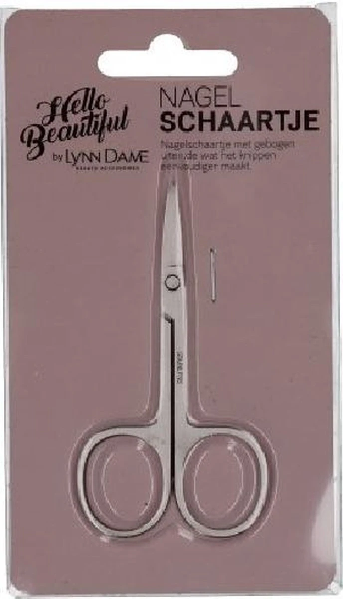 Nagelschaartje - Pedicure En Manicure Schaar - Gebogen Snijvlak – Nagelknipper - Nageltang - 3 Nagelschaartje - Pedicure En Manicure Schaar - Gebogen Snijvlak – Nagelknipper - Nageltang -