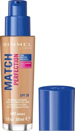 Rimmel London Match Perfection Foundation - 402 Bronze - Beige -Modecosmetica Winkel 690x1200