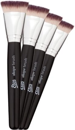 Etos Shape Make Up Kwast - Perfect Voor Contouren - 4 Stuks