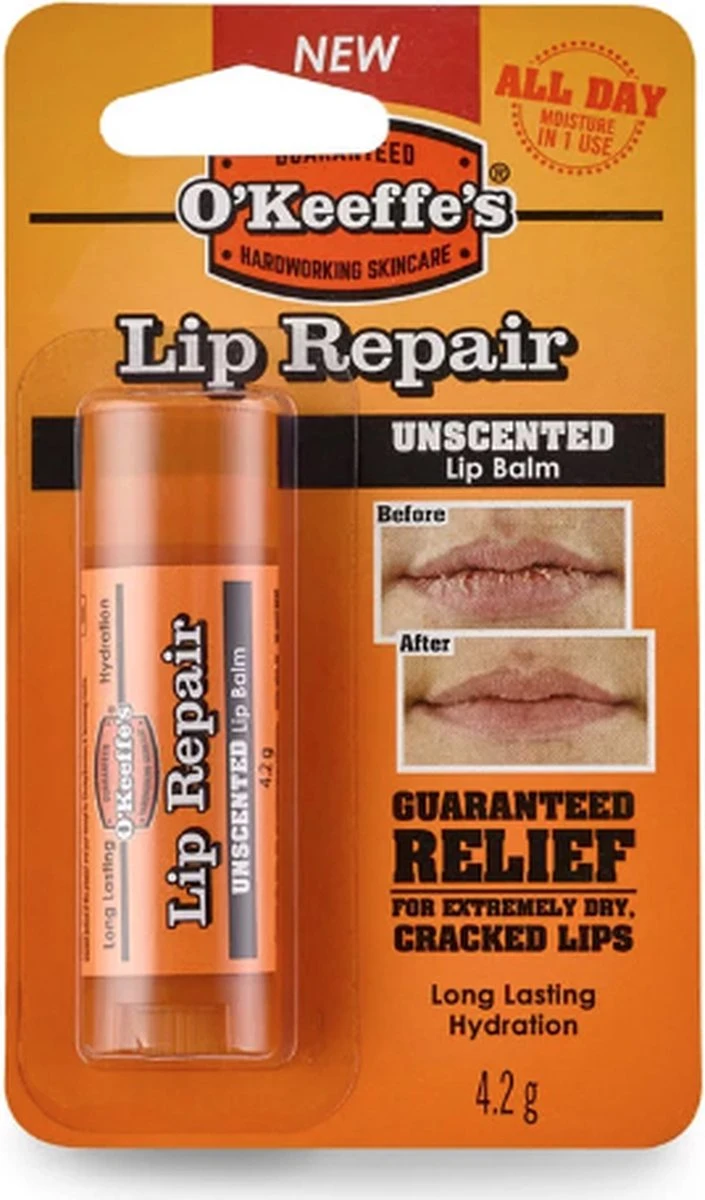 O'Keeffe's - Liprepair - Lippenbalsem - Ongeparfumeerd - 4,2g 9 O'Keeffe's - Liprepair - Lippenbalsem - Ongeparfumeerd - 4,2g - Image 7