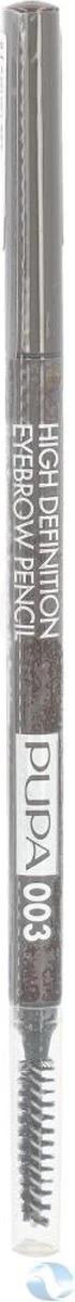 PUPA Milano High Definition Eyebrow Pencil 003 - Dark Brown 6 PUPA Milano High Definition Eyebrow Pencil 003 - Dark Brown - Image 4