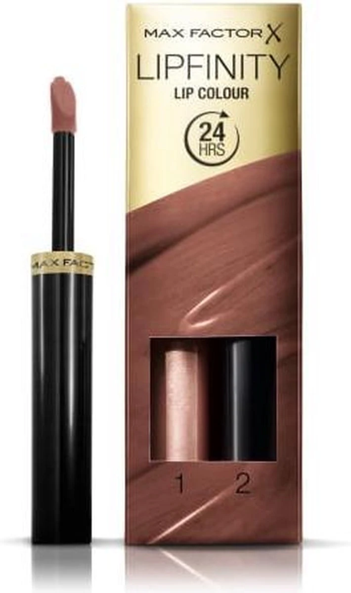 Max Factor Lipfinity Lip Colour 2-step Lippenstift - 200 Caffeinated 14 Max Factor Lipfinity Lip Colour 2-step Lippenstift - 200 Caffeinated - Image 12