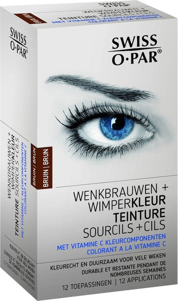 Swiss O Par - Wenkbrauw- En Wimperverf Bruin 1 Set 5 Swiss O Par - Wenkbrauw- En Wimperverf Bruin 1 Set - Image 3