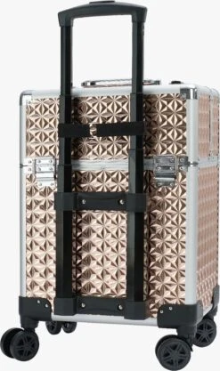 Koffer Gouden Kleur | Beautycase / Beautykoffer / Trolley Van Aluminium - 8 Wielen - Kapper Koffer - Tattoo Koffer - Nagel Koffer - Make-up Koffer 8 Koffer Gouden Kleur | Beautycase / Beautykoffer / Trolley Van Aluminium - 8 Wielen - Kapper Koffer - Tattoo Koffer - Nagel Koffer - Make-up Koffer -Modecosmetica Winkel 711x1200 4