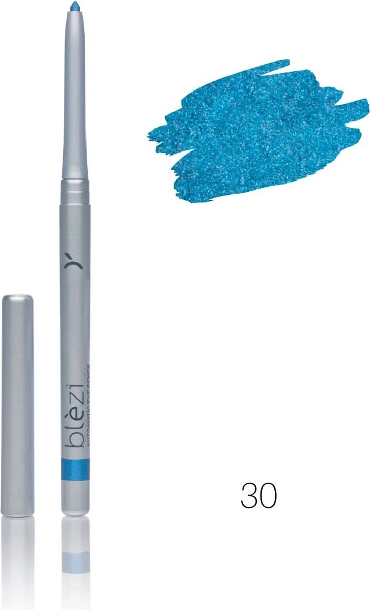 Blèzi® Automatic Eye Pencil 30 Brilliant Blue - Oogpotlood Waterproof - Blauw Felblauw 8 Blèzi® Automatic Eye Pencil 30 Brilliant Blue - Oogpotlood Waterproof - Blauw Felblauw - Image 6