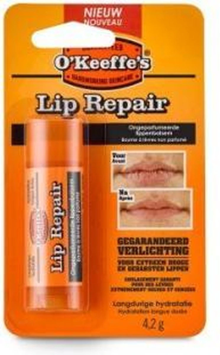 O'Keeffe's - Liprepair - Lippenbalsem - Ongeparfumeerd - 4,2g 7 O'Keeffe's - Liprepair - Lippenbalsem - Ongeparfumeerd - 4,2g - Image 5