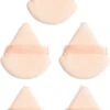 Merkloos Powder Puff Driehoek - Powder Puff - Beauty Blender - Powder Puff Triangle - 5 Stuks - Perzik