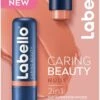 Labello Lippenbalsem Caring Beauty Nude 1 Labello Lippenbalsem Caring Beauty Nude -Modecosmetica Winkel 755x1200 5