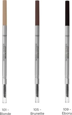 L’Oréal Paris Brow Artist Skinny Definer Wenkbrauwpotlood - 105 Brunette - Ultradun 17 L’Oréal Paris Brow Artist Skinny Definer Wenkbrauwpotlood - 105 Brunette - Ultradun -Modecosmetica Winkel 760x1200 3