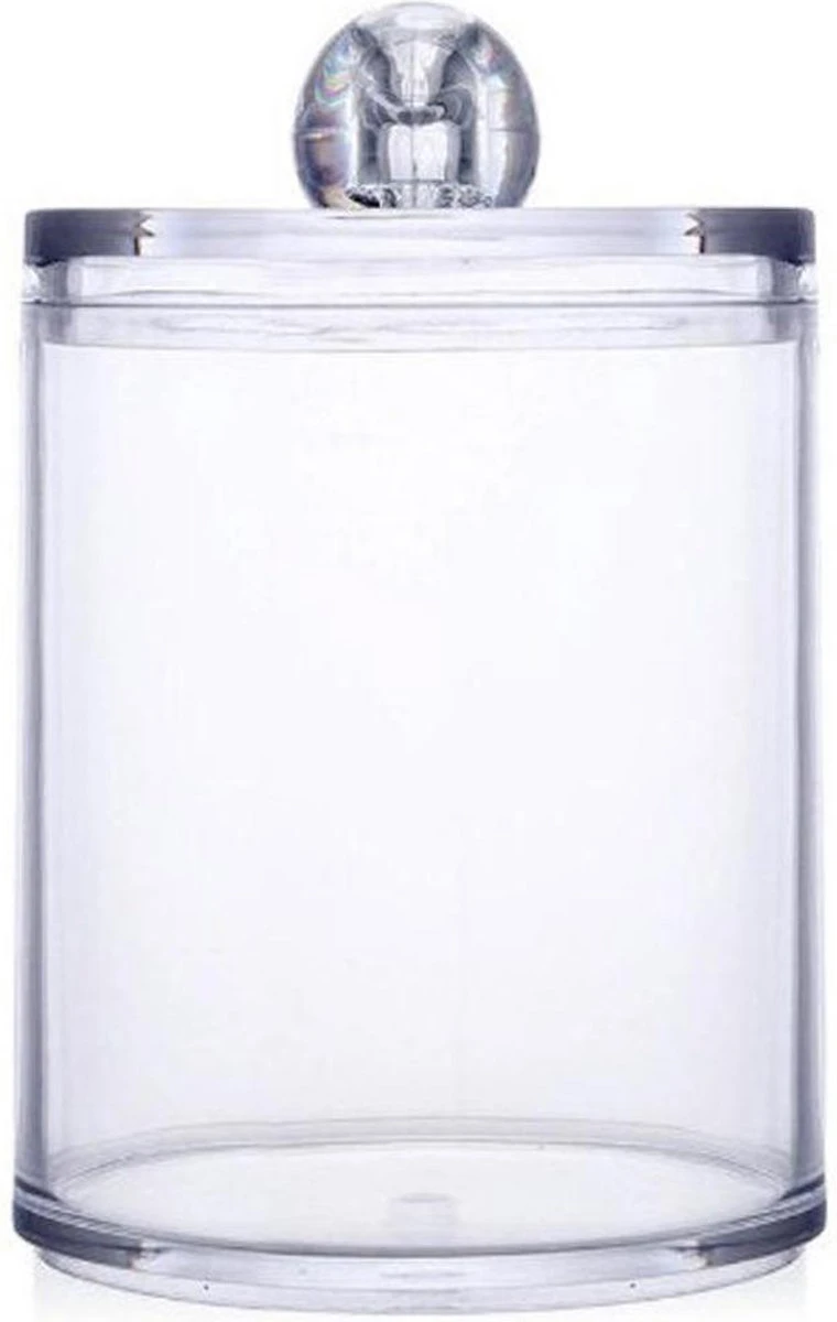 Without Lemon - Wattenstaafjes En Wattenschijfjes Houder - Dubbel Transparant Opberghouder - Opbergdoosje - Makeup Organizer - Zonder Zijopening - Met Deksel - Stapelbaar 7 Without Lemon - Wattenstaafjes En Wattenschijfjes Houder - Dubbel Transparant Opberghouder - Opbergdoosje - Makeup Organizer - Zonder Zijopening - Met Deksel - Stapelbaar - Image 5