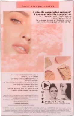 Real Techniques Miracle Complexion Sponge 4 Pack - Make-up Spons 14 Real Techniques Miracle Complexion Sponge 4 Pack - Make-up Spons -Modecosmetica Winkel 762x1200 8