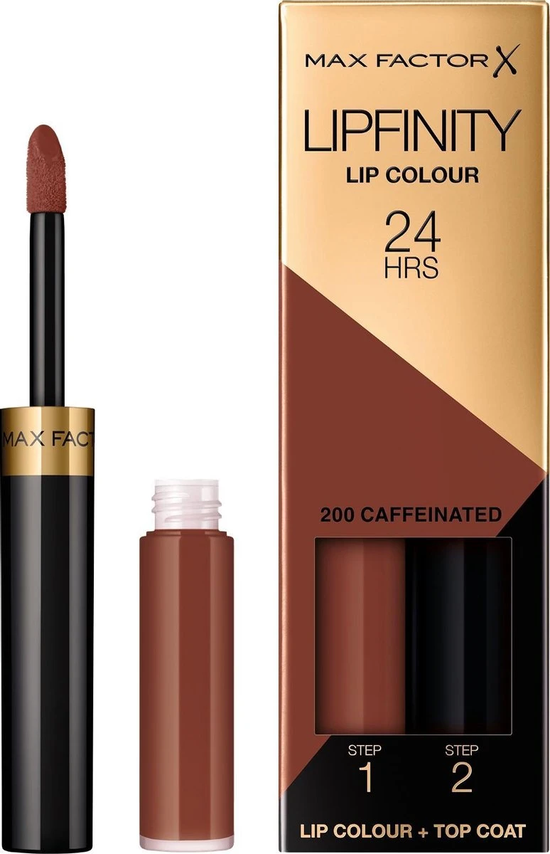 Max Factor Lipfinity Lip Colour 2-step Lippenstift - 200 Caffeinated 5 Max Factor Lipfinity Lip Colour 2-step Lippenstift - 200 Caffeinated - Image 3