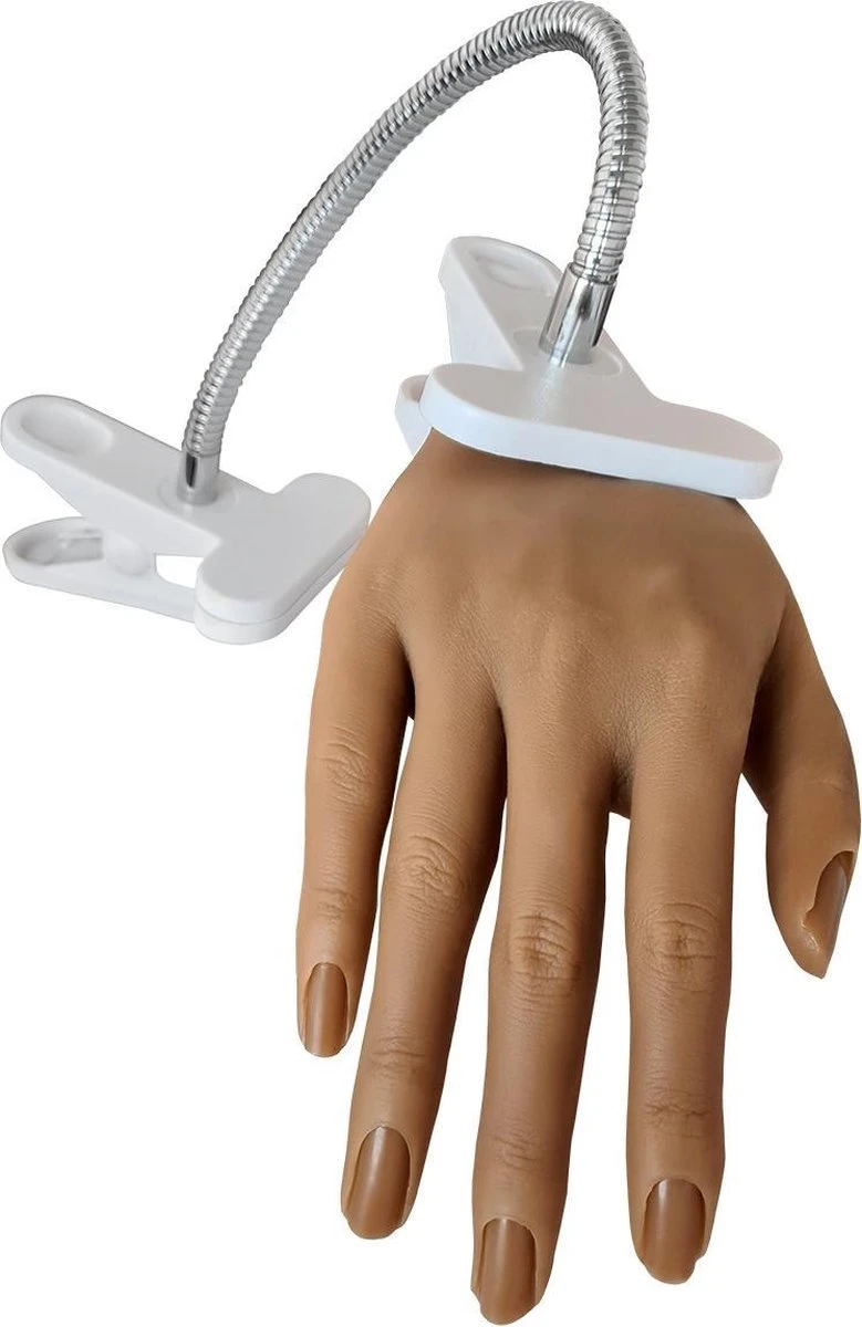 Siliconen Oefenhand/Nailtrainer #4/Nailtrainer/Nail Trainer Oefenhand/ Incl.100 Kunstnagels/Mega Beauty Shop 3 Siliconen Oefenhand/Nailtrainer #4/Nailtrainer/Nail Trainer Oefenhand/ Incl.100 Kunstnagels/Mega Beauty Shop