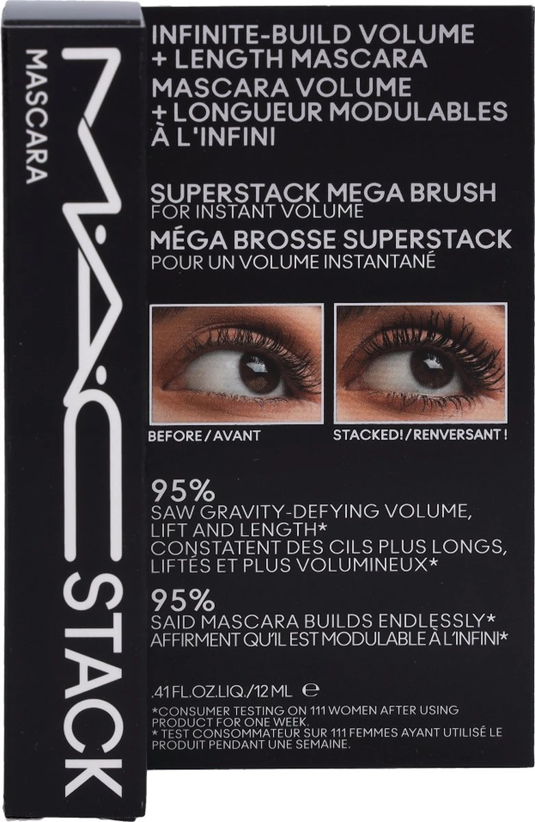 MAC Cosmetics Stack Mascara Mascara 12 Ml 6 MAC Cosmetics Stack Mascara Mascara 12 Ml - Image 4