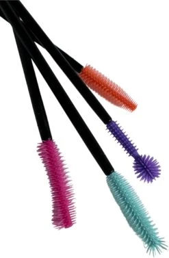 3BMT Wimper En Wenkbrauw Borsteltjes Uit Siliconen - Set Van 4