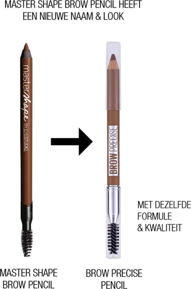 Maybelline Master Shape Brow Pencil - Dark Blond - Blond - Wenkbrauwpotlood 9 Maybelline Master Shape Brow Pencil - Dark Blond - Blond - Wenkbrauwpotlood - Image 7