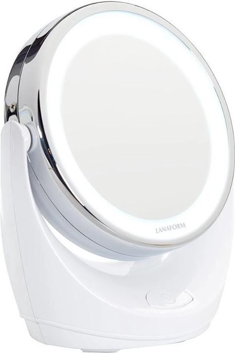 Lanaform X10 Spiegel Met Ringverlichting - Make-upspiegel - Ø11cm 4 Lanaform X10 Spiegel Met Ringverlichting - Make-upspiegel - Ø11cm - Image 2