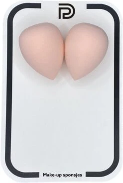 PD® - Make-up Spons - 2 Stuks - Lichtroze - Beauty Blender - Blender Spons Voor Make-up - Foundation Blender - Make-up Ei -Modecosmetica Winkel 805x1200 3