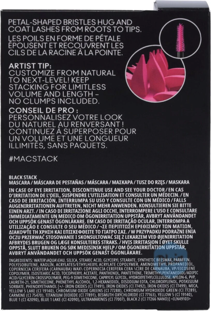 MAC Cosmetics Stack Mascara Mascara 12 Ml