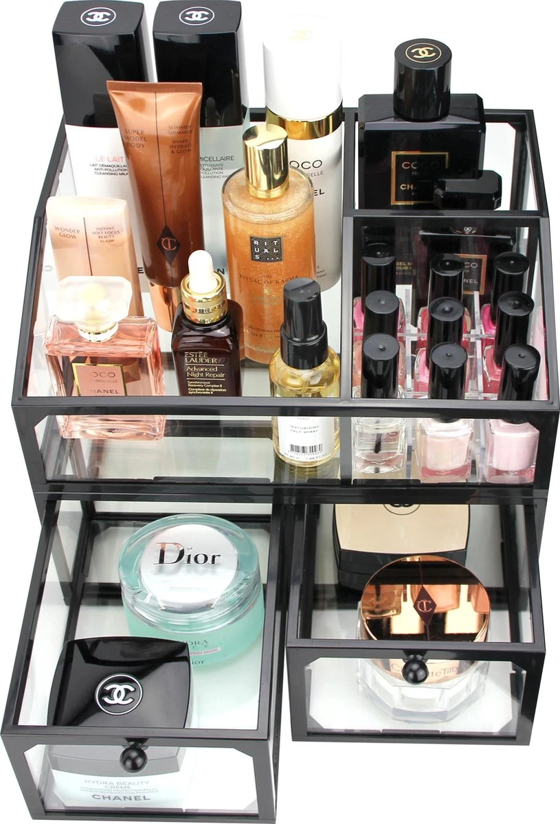 Make-up Organizer Yentl| Beauty Box | Cosmetica Organizer | Opbergdoos | Make Up Organizer | Beautybox | Vitrine Boxje | Glazen Box |Makeup Organizer |Beauty Organizer | Makeupbox | Storage Box |Make-uporganizer | Parfumbox | Parfumorganizer |Opmaken 6 Make-up Organizer Yentl| Beauty Box | Cosmetica Organizer | Opbergdoos | Make Up Organizer | Beautybox | Vitrine Boxje | Glazen Box |Makeup Organizer |Beauty Organizer | Makeupbox | Storage Box |Make-uporganizer | Parfumbox | Parfumorganizer |Opmaken - Image 4