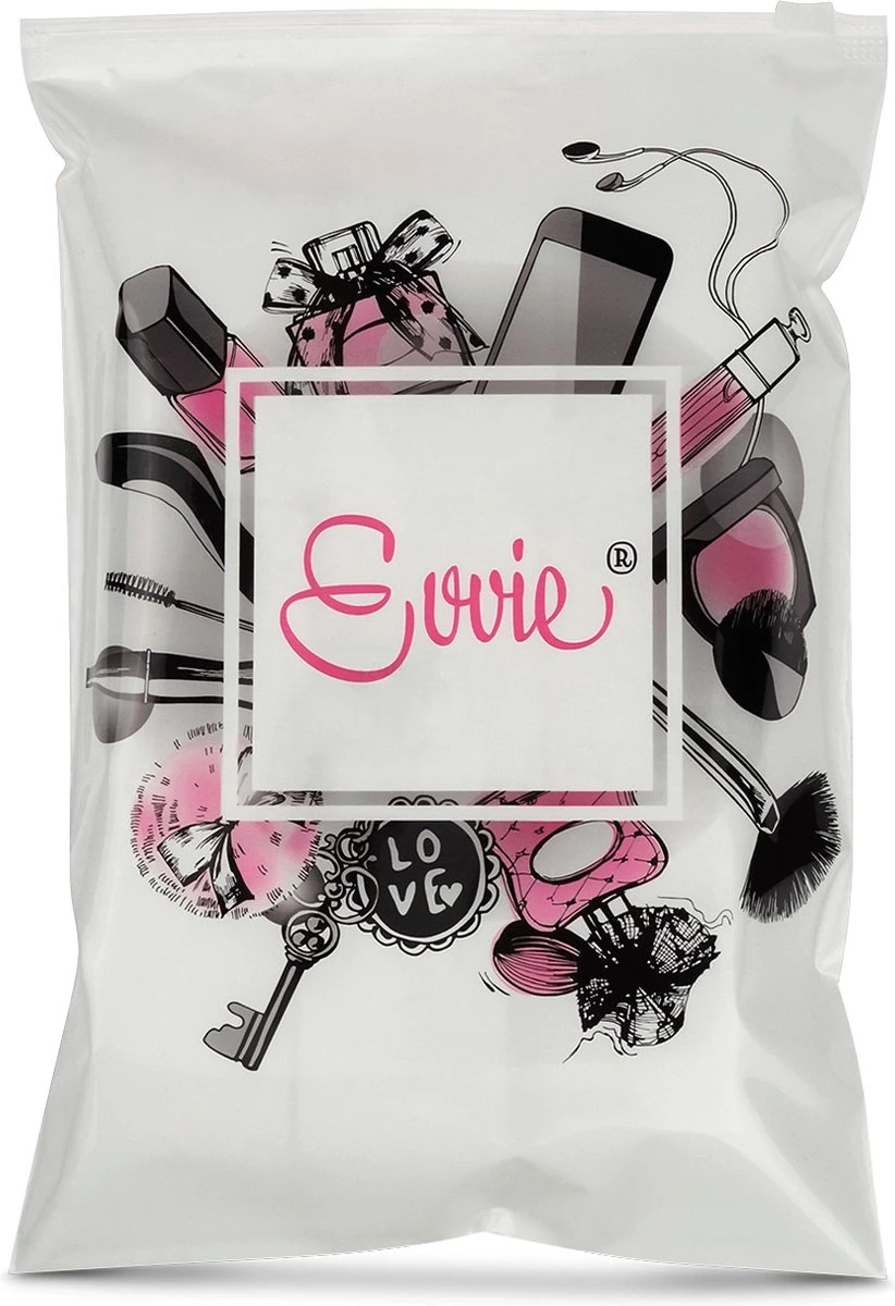 Evvie 20-delige Make-up Kwasten Set - Rosé Zwart 4 Evvie 20-delige Make-up Kwasten Set - Rosé Zwart - Image 2