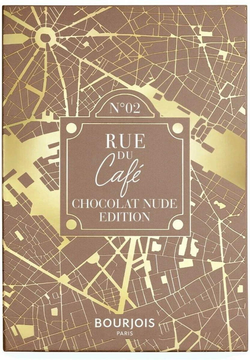 Bourjois Beau Regard Oogschaduw Palette - 02 Rue Du Café 4 Bourjois Beau Regard Oogschaduw Palette - 02 Rue Du Café - Image 2