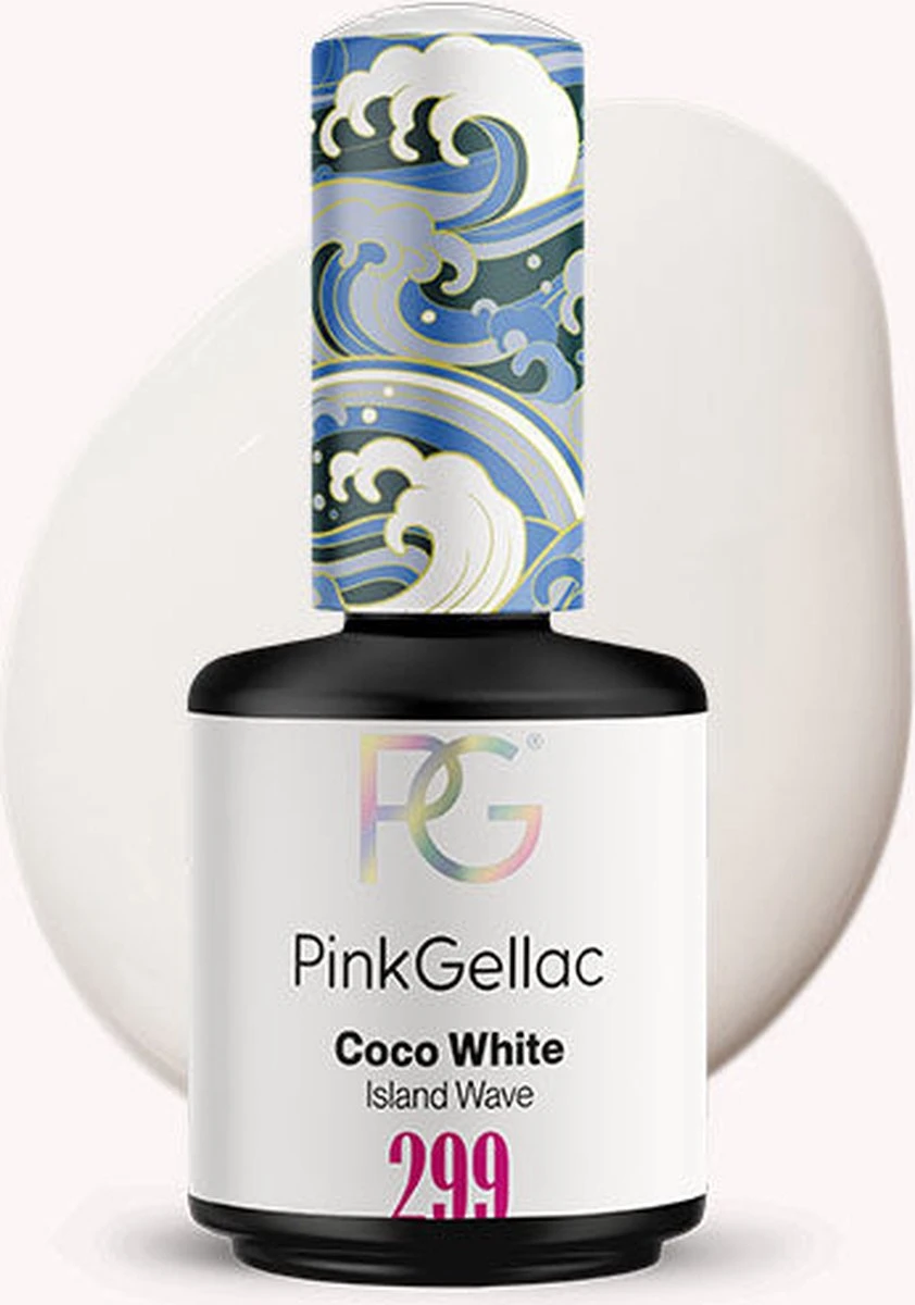 Pink Gellac - Coco White - Gellak - Vegan - Wit - Creamy Finish - 15 Ml 3 Pink Gellac - Coco White - Gellak - Vegan - Wit - Creamy Finish - 15 Ml