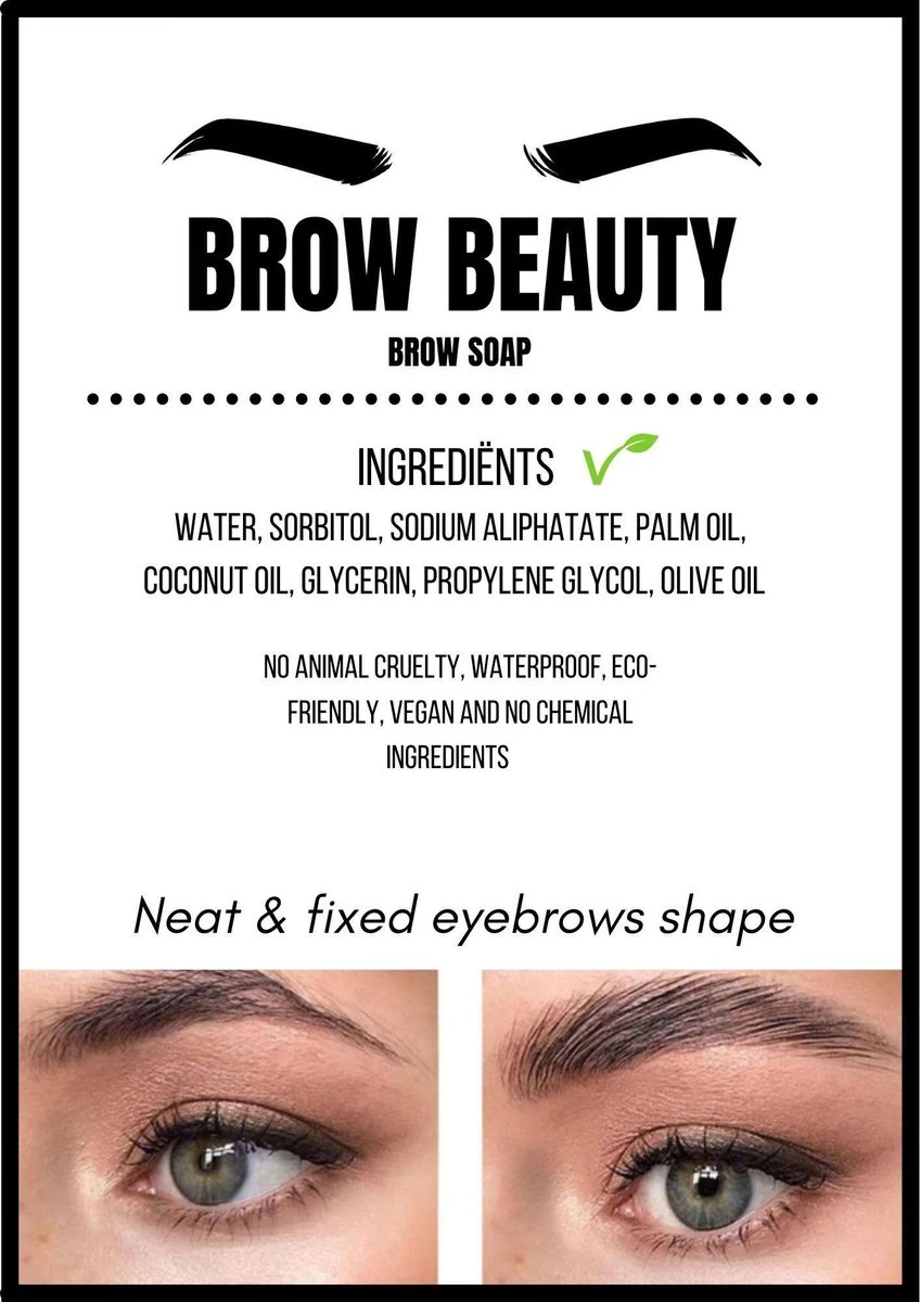 Brow Soap Wenkbrauwgel Brow Lamination Wenkbrauw Zeep Brow Lift - Brow Gel Soap Brow Make Up - Brow Beauty 7 Brow Soap Wenkbrauwgel Brow Lamination Wenkbrauw Zeep Brow Lift - Brow Gel Soap Brow Make Up - Brow Beauty - Image 5