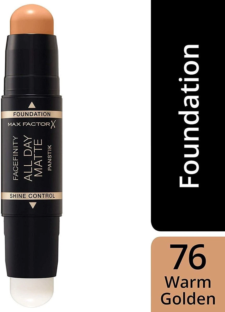 Max Factor Foundation Stick Facefinity All Day Matte Panstik 76 Warm Golden 6 Max Factor Foundation Stick Facefinity All Day Matte Panstik 76 Warm Golden - Image 4