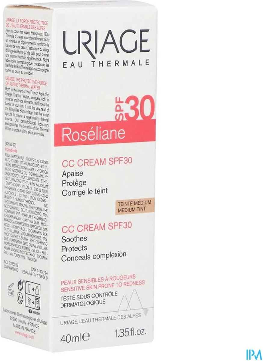 Uriage Roséliane Cc Crème Spf30 7 Uriage Roséliane Cc Crème Spf30 - Image 5