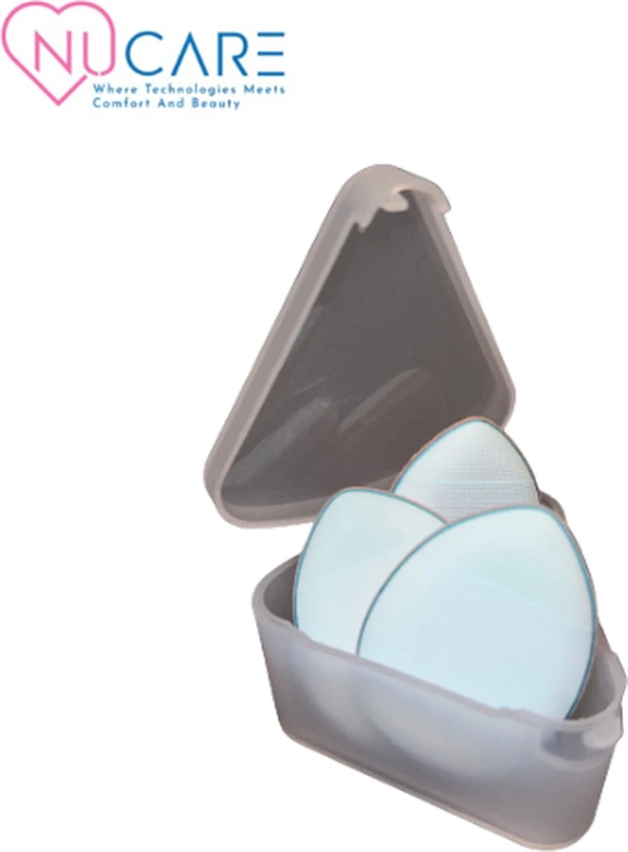 Nucare - Mini Beauty Make-Up - Finger Blender - Foundation Blender - Make-up Spons - Drie Stuks - Undereye Concealer - Makeup Puff Tools - Poederdons 5 Nucare - Mini Beauty Make-Up - Finger Blender - Foundation Blender - Make-up Spons - Drie Stuks - Undereye Concealer - Makeup Puff Tools - Poederdons - Image 3