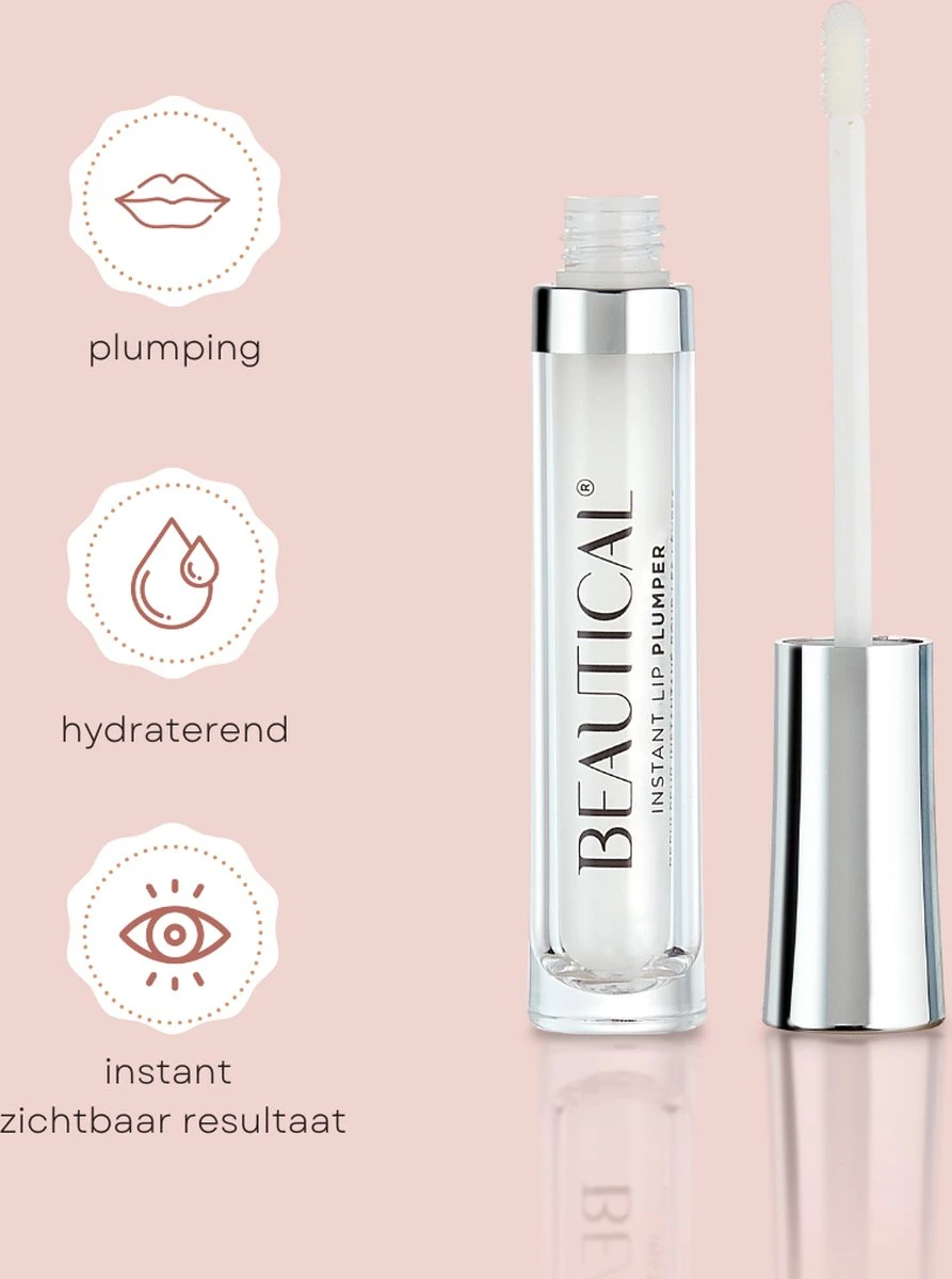 BEAUTICAL Instant Lip Plumper - Vollere Lippen - Lip Maximizer, Lipgloss, Lippenbalsem - Make-up Lippen, Beauty - Hydraterend, Plumping 4 BEAUTICAL Instant Lip Plumper - Vollere Lippen - Lip Maximizer, Lipgloss, Lippenbalsem - Make-up Lippen, Beauty - Hydraterend, Plumping - Image 2