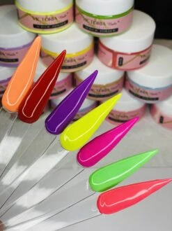 Victoria Nails Pro - Acrylpoeder - 28 Gram - Neon Pink #16 - Acrylpowder - Acryl Nagels - Manicure/pedicure Handen En Voeten - Nepnagels - Nagelstudio - Nagelstyliste - Beginner/professioneel Acrylpoeder - Ombre 3D Painting -Modecosmetica Winkel 899x1200