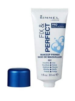 Rimmel London Fix & Perfect Make-Up Primer - 002 Transparent - 30 Ml -Modecosmetica Winkel 899x1200 3